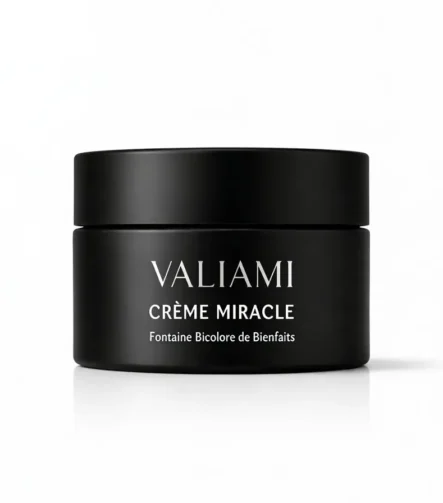 Crème Miracle Fontaine Bicolore de Bienfaits VALIAMI - pot noir mat